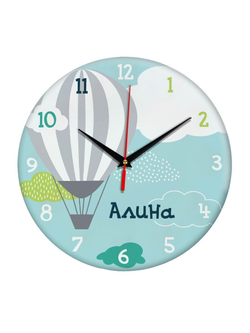 Подарок именной Настенные часы с именем Алина