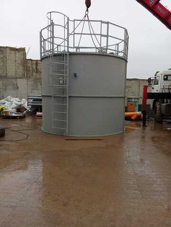 Монтаж нового силоса 100 тонн в г.Уфа