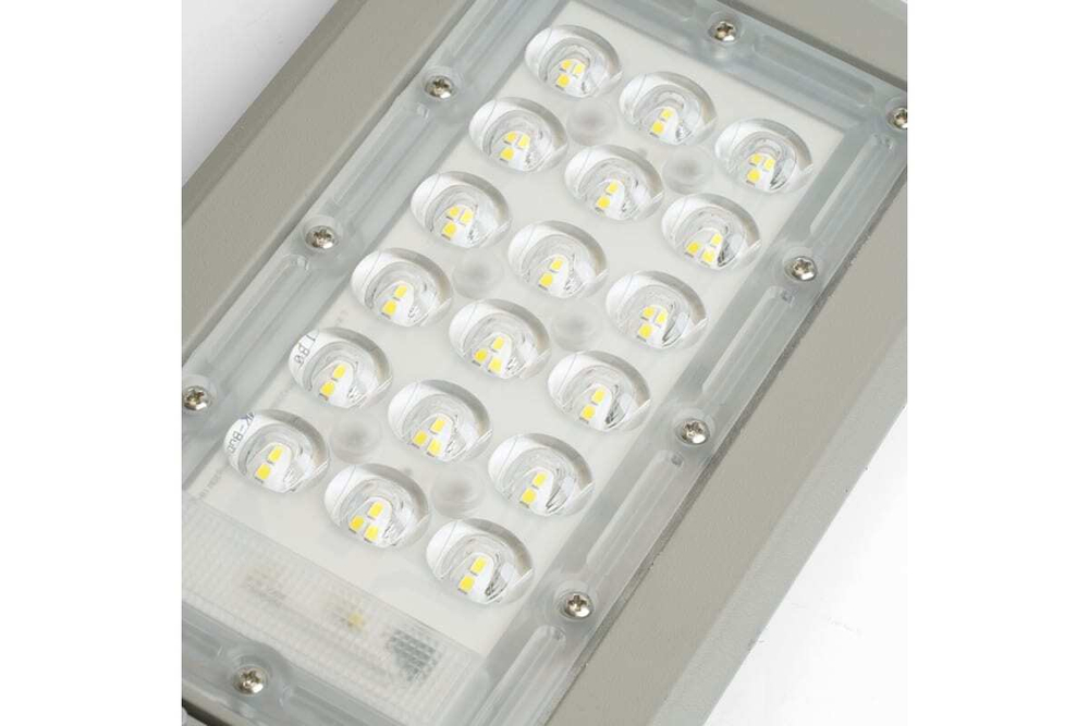 Светильник LED ДКУ уличный SP3040 30W 5000K серый Feron 41547
