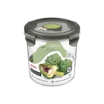 КОНТЕЙНЕР ДЛЯ ПРОДУКТОВ ГЕРМЕТИЧНЫЙ С КЛАПАНОМ BRILLIANT КРУГЛЫЙ 1,15Л (Черный)