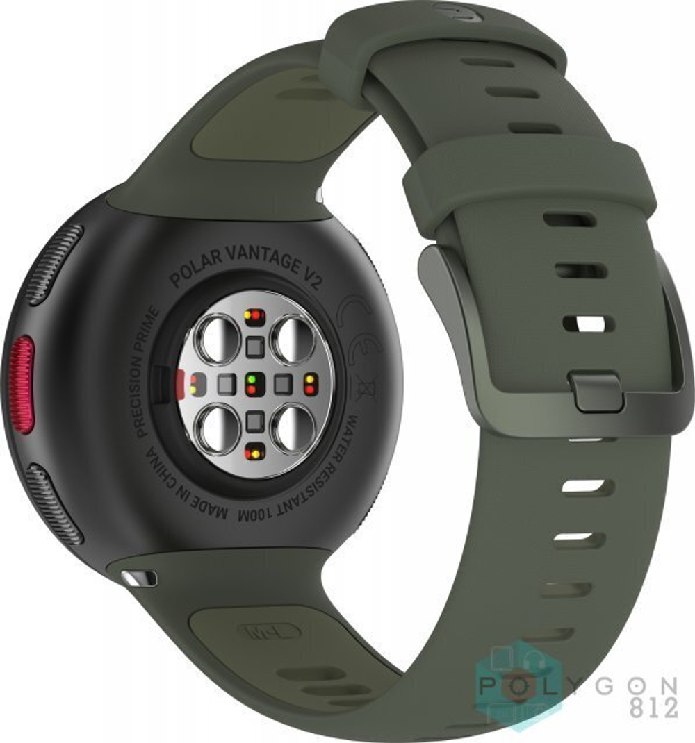 Умные часы Polar Vantage V2 с датчиком H10, Зеленый, M/L