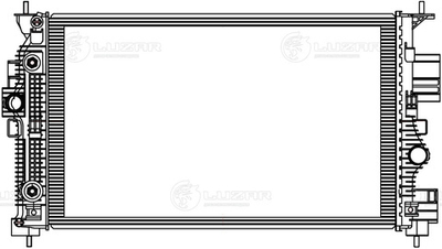 LRc 05199 -  Радиатор охлаждения для а/м Chevrolet Onix (22-) 1.2T