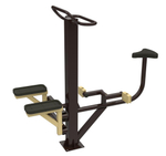 Уличный тренажер №77, "Степ + велосипед", 1430*560*1510 мм.