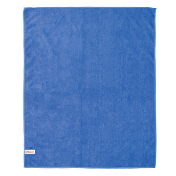 Тряпка для мытья пола из микрофибры, СУПЕР ПЛОТНАЯ, 70×80 см, синяя, 300 г/м2.