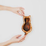 Менажница "Котик" из Сибирского кедра