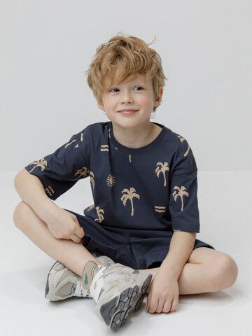 фуфайка  для мальчика  КР 302979/темно-синий 4019 Н225 к686