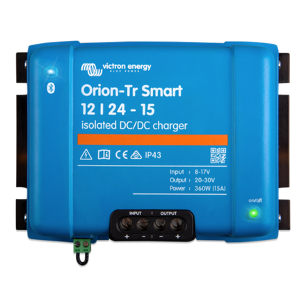 Преобразователь Victron Orion-Tr Smart 12/24-15A (360W) Isolated DC-DC charger