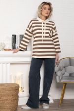 Джемпер Сафира (бежево-коричневый) Б14959-18М LT Collection