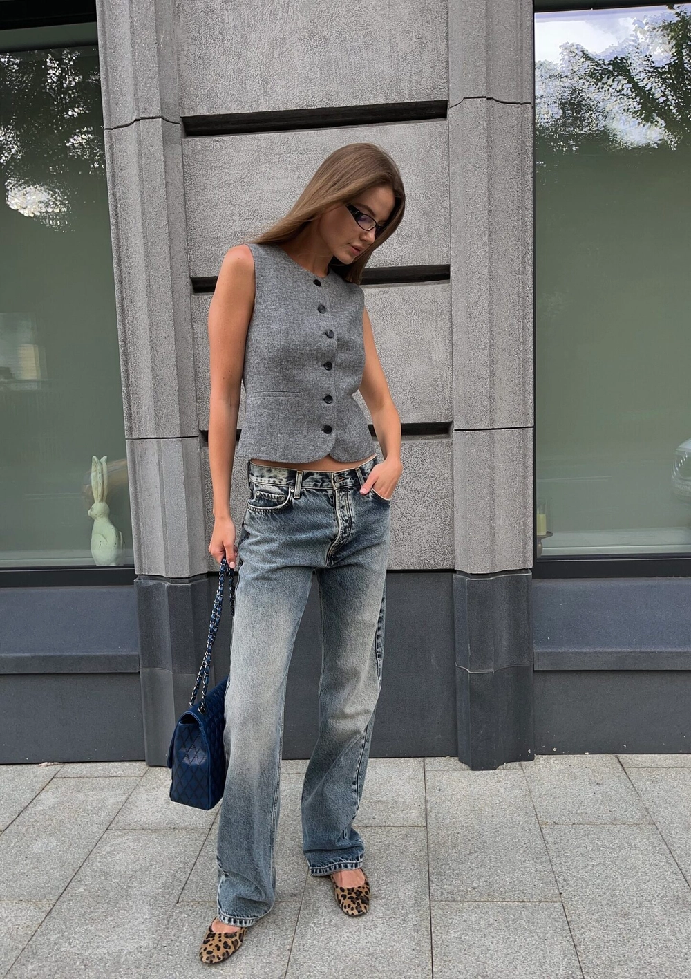 Джинсы boyfriend vintage