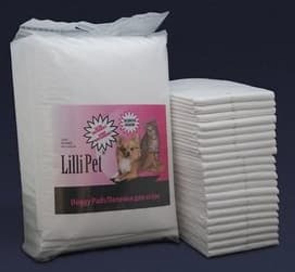 Пеленка впитывающая для собак,60х60см; упак 30 шт  (Lilli Pet)