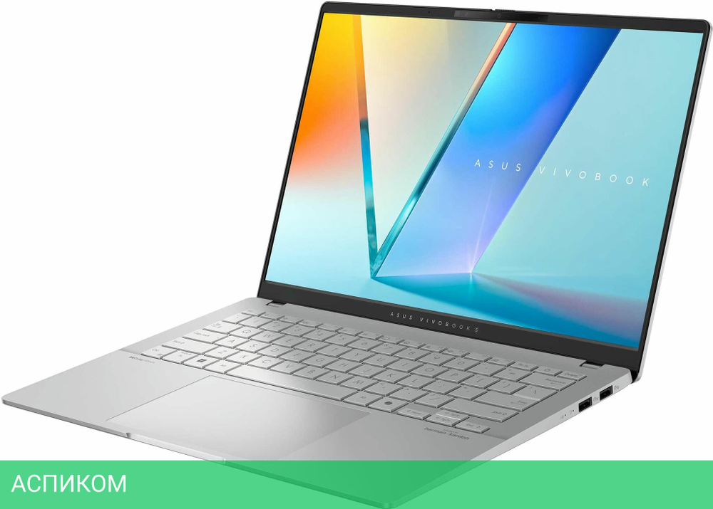 Ноутбук Asus Vivobook S14 OLED M5406NA-QD080 Cool Silver (90NB1491-M003N0)