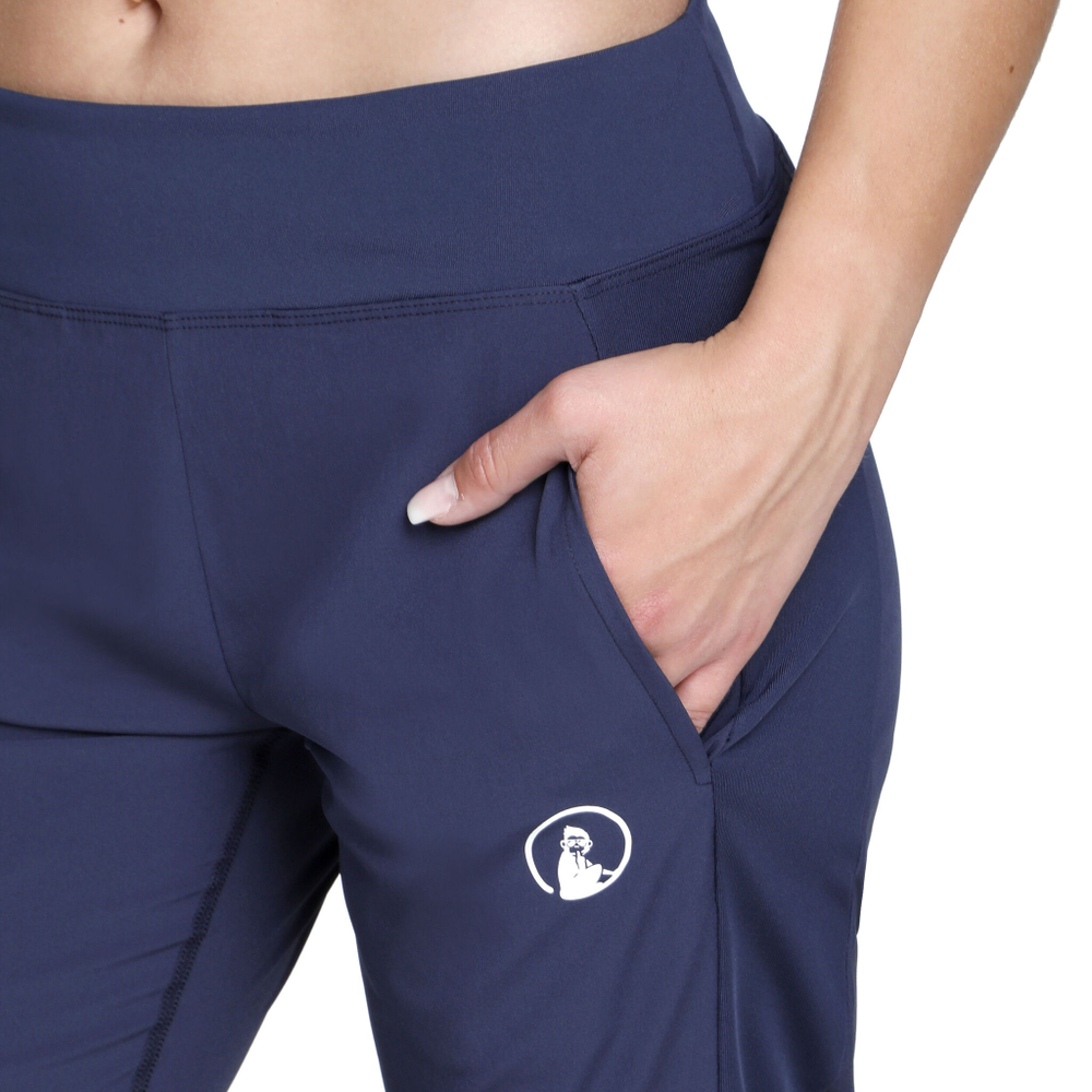 Женские теннисные брюки Quiet Please Deuce Training Pants Women - Dark Blue