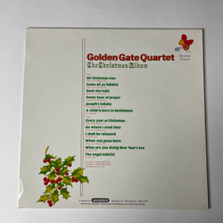 Винтажная виниловая пластинка LP Golden Gate Quartet The Christmas Album (Germany 1981) Sweet Hour Of Prayer