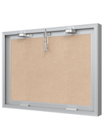 Люк ревизионный D Ceramo Base 400х300 скрыт.монтаж съемный алюминий EVECS