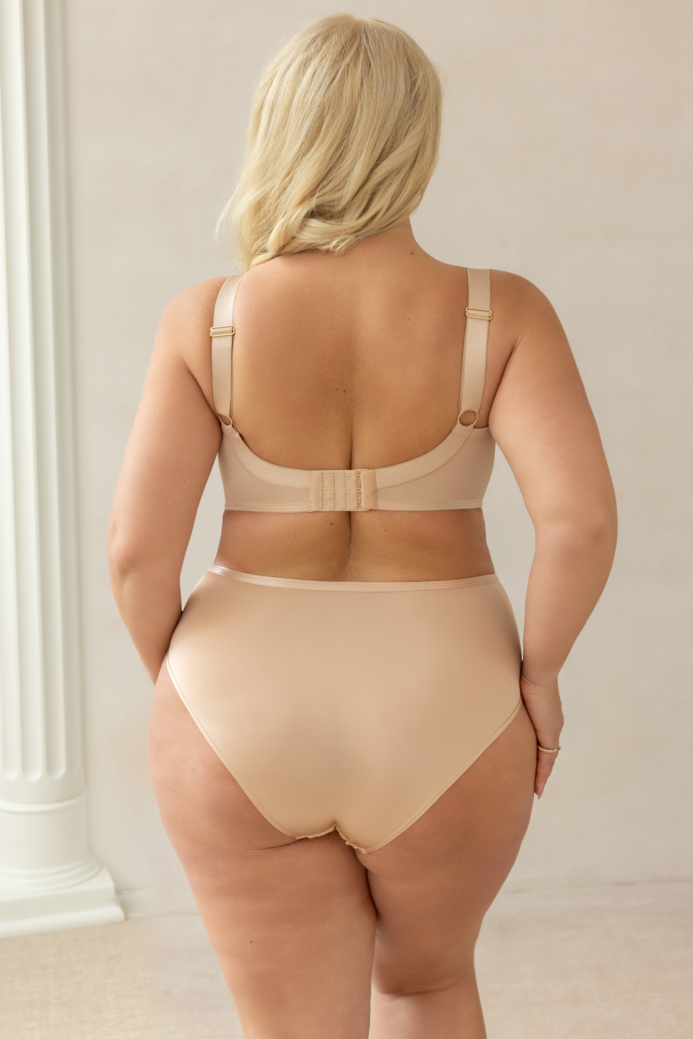 Трусы Kris Line Dolce слипы High Waist (телесный)