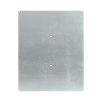 Монтажная панель для цельного навесного шкафа из фибергласа, металл, 600х500 (ВхШ) мм