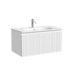 Тумба подвесная SANCOS Code 785х453х400, c одним  ящиком оснащенным доводчиками, цвет белый , арт. CD80W