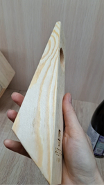 Подставка для бутылки деревянная, без покраски