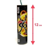 Петарда Raptor B029 — поштучная реализация, 12 г флэш-пороха, пиратский дизайн, громкий звук и яркий эффект.