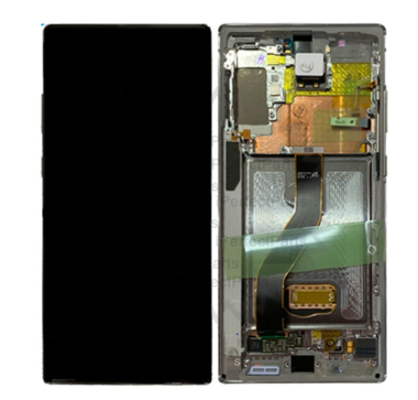 LCD SAMSUNG Note 10 Plus / N975F Change Glass Orig Purple + Frame MOQ:5 换盖