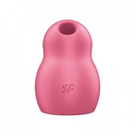 Вакуумно-волновой стимулятор с вибрацией Satisfyer Pro To Go 1, красный