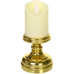 Сувенир с подсветкой «Свеча - Шик» 7,5*15 см (работает от батареек 3 ААА)