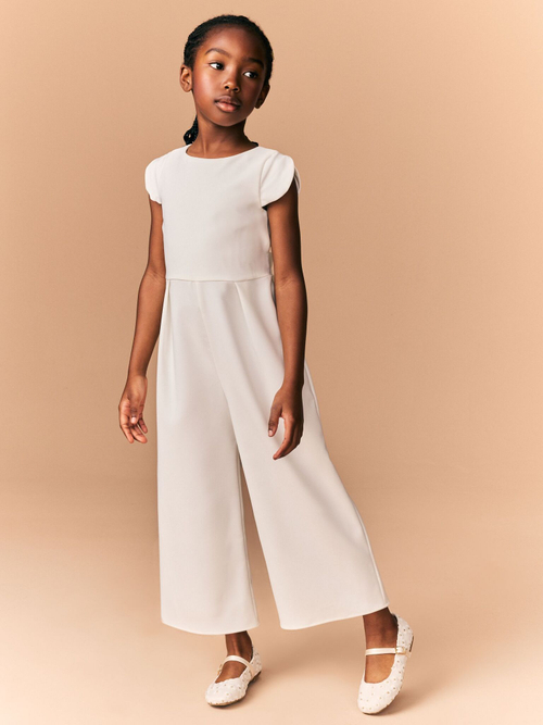 Комбинезон праздничный для девочки Next E36-523, Белый