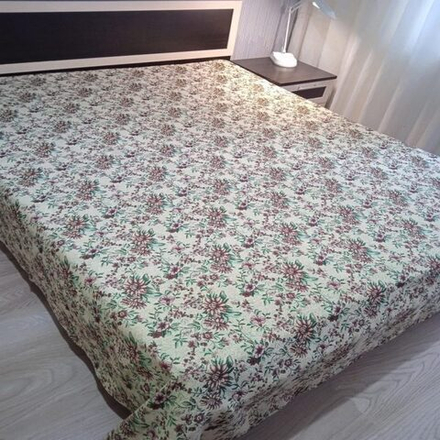 Покрывало "D. ГОБЕЛЕН", дизайн: АМЕТИСТ 2625, хлопок 50%, Россия.