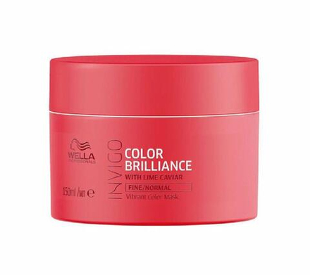 Wella Invigo Color Brilliance Маска-уход для защиты цвета окрашенных нормальных и тонких волос 150 мл