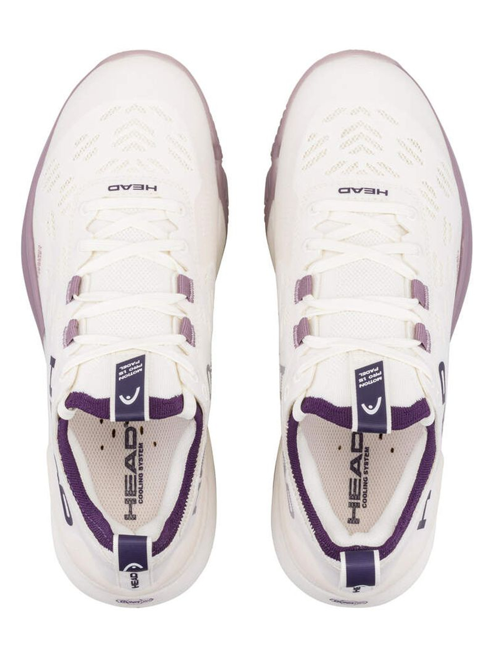 Женские кросовки для Padel Head Motion Pro 1.5 Padel - chalk white/purple night