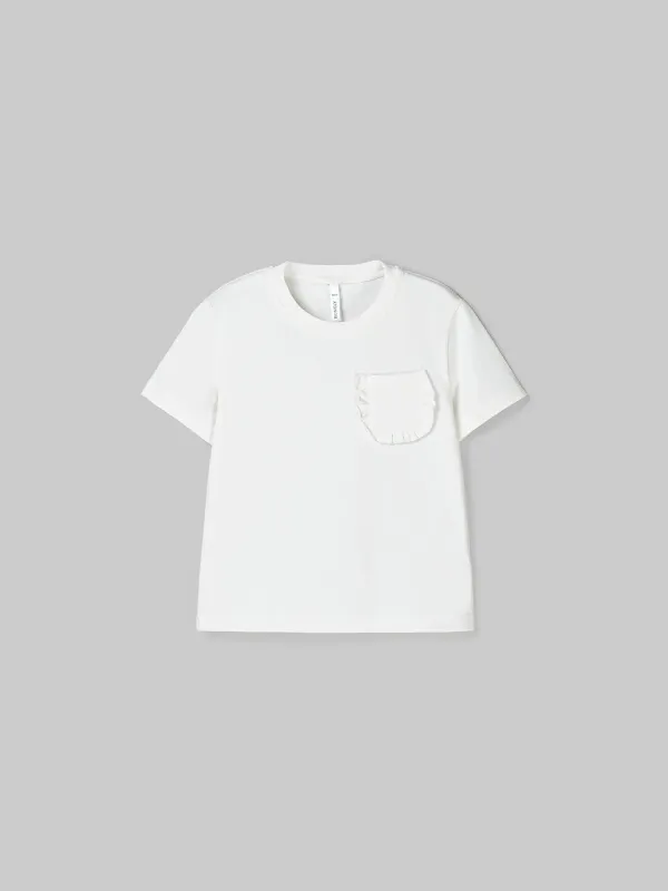 Футболка с карманом 