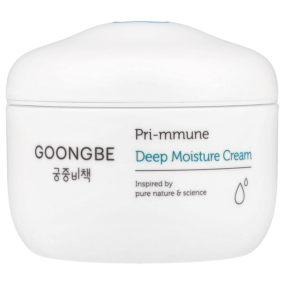 Goongbe, Pri-mmune, увлажняющий крем для чувствительной кожи, 100 мл
