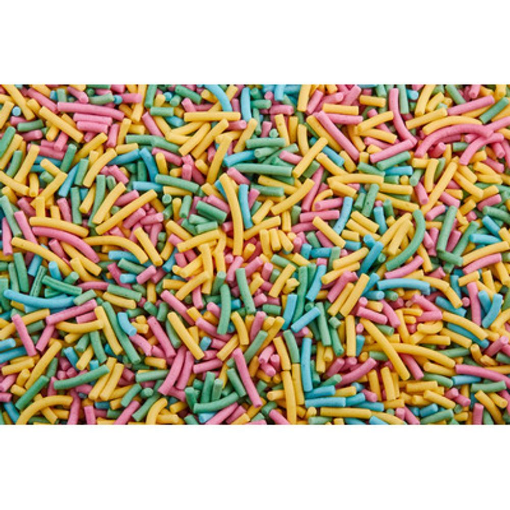 Посыпка ДЕКО-ПРО "Вермишель разн микс №3 пастель", 750гр