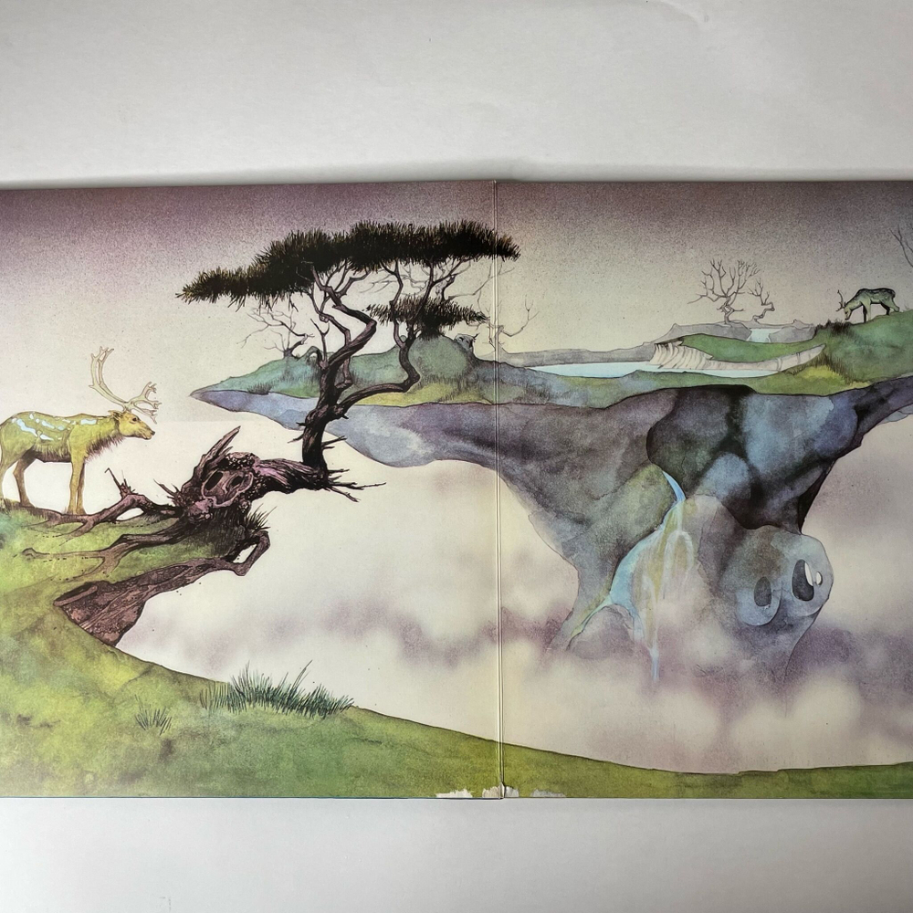 Винтажная виниловая пластинка LP Yes Yessongs (Japan 1973) (No Obi) Roundabout