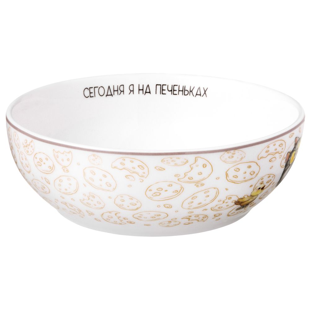 САЛАТНИК LEFARD "СЧАСТЬЕ ЕСТЬ" 15,5*5 СМ 600 МЛ