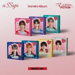 Альбом N.SSIGN - LOVE POTION 3rd Mini Album NEMO RANDOM Version