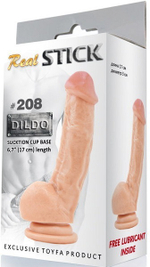 Реалистик RealStick #208 на присоске, 17 см