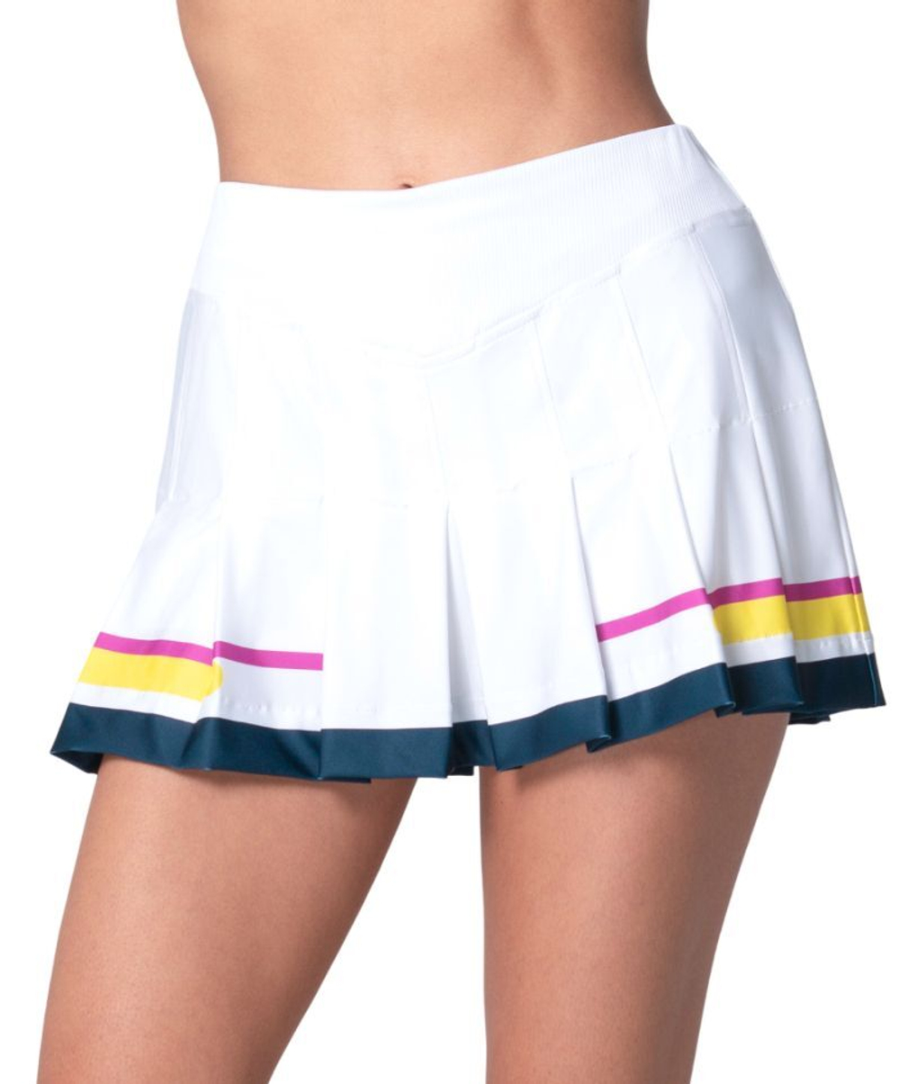 Теннисная юбка Lucky in Love Love Bound - white