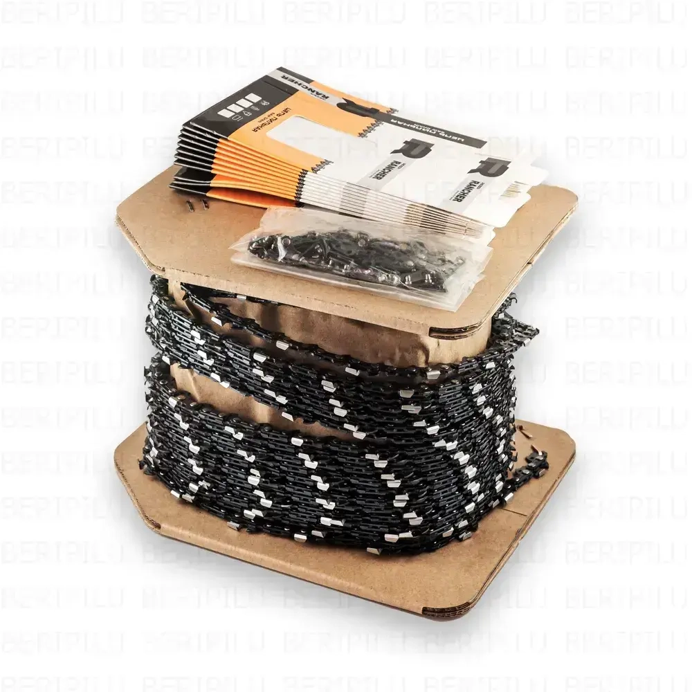 Цепь для электропилы, бензопилы шина 35 см (14"), шаг 3/8", паз 1,1 мм, 52 звена