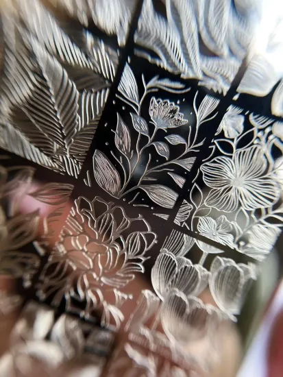 Пластина для стемпинга Enigmanic Stamping №017