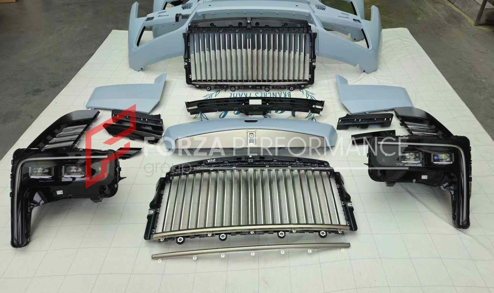 Обвес переделка для ROLLS ROYCE CULLINAN 2018 - 2025 АПГРЕЙД ДО СЕРИИ II РЕСТАЙЛИНГ 2025 Ройс Куллинан