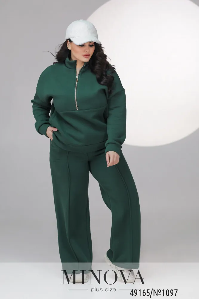 Костюм 1097-темно-зеленый Minova
