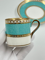Кофейная пара Wedgwood «Ulander Powder Turquoise»