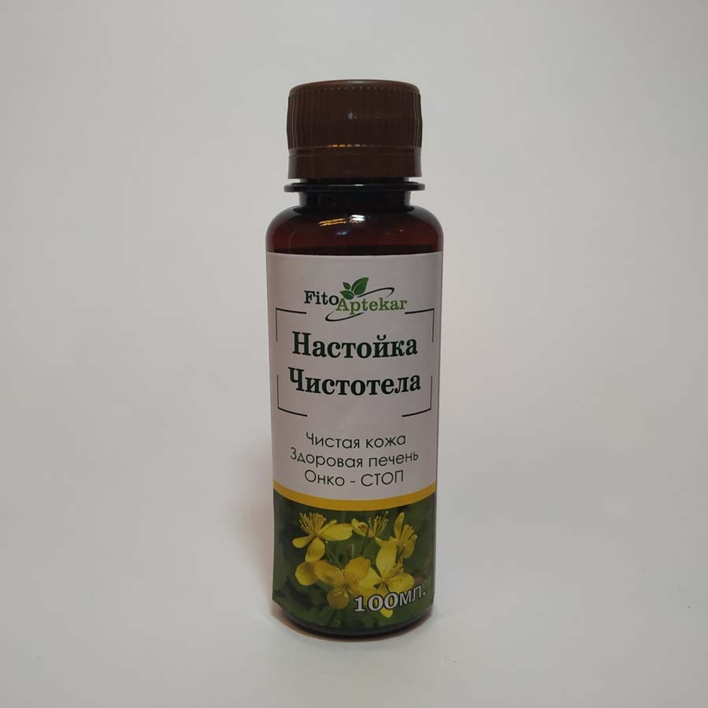 Фотография настойки чистотела большого 100мл-adonnis.ru