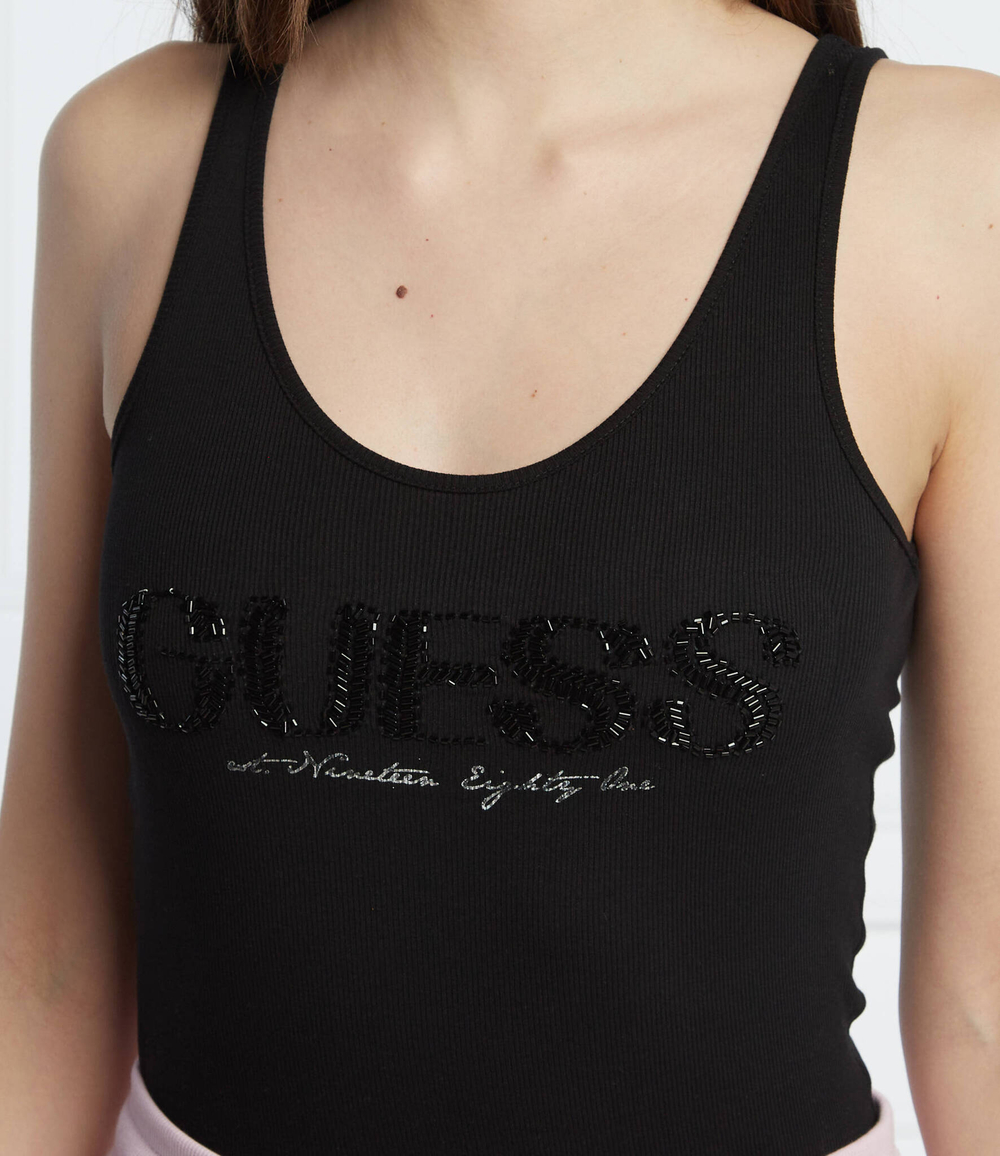 топ atena GUESS - черный(W2GP09 K1811)