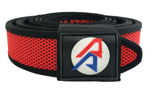 Спортивный ремень DAA Premium Belt для практической стрельбы, красный, размер 36"