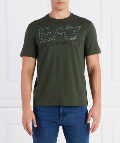 Футболка EA7 - зеленый(6RPT03 PJFFZ)