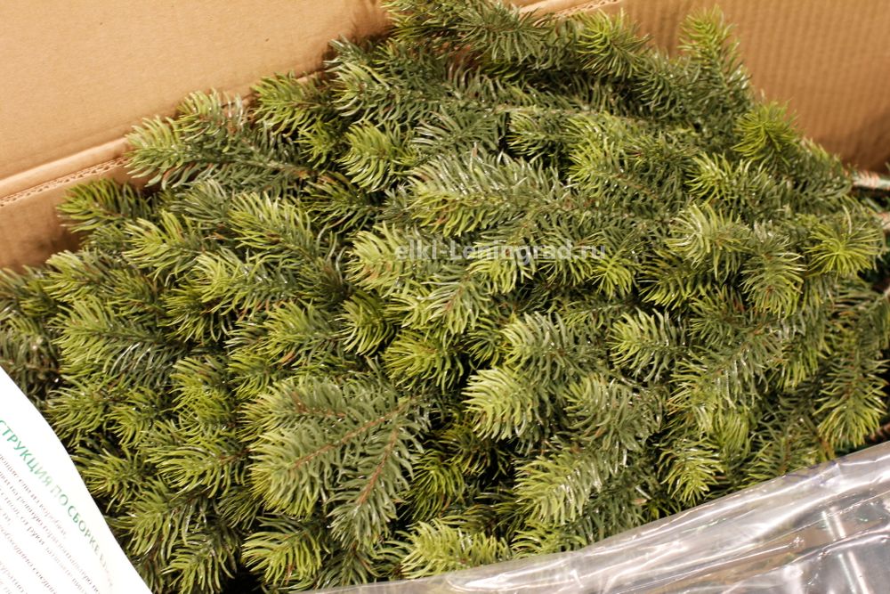 Искусственная ель «Леано» (Литая хвоя) 210 см / 2.1 м