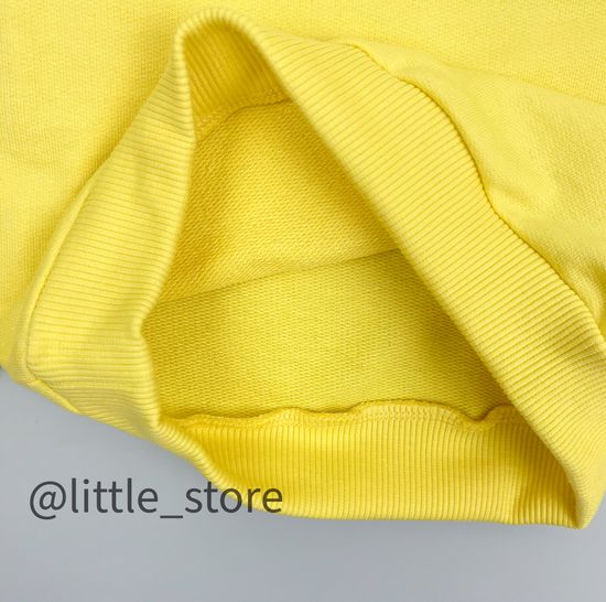 Комплект из футера "One love" Желтый