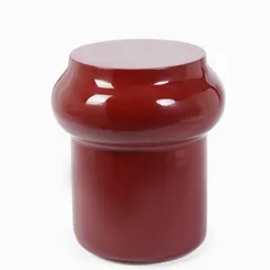 Кофейный стол Perry Ø40х45 см, красный глянец